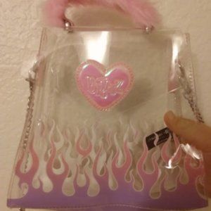 Clear Cross body Bratz Flame Bag
